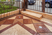 Stamped Concrete Front
